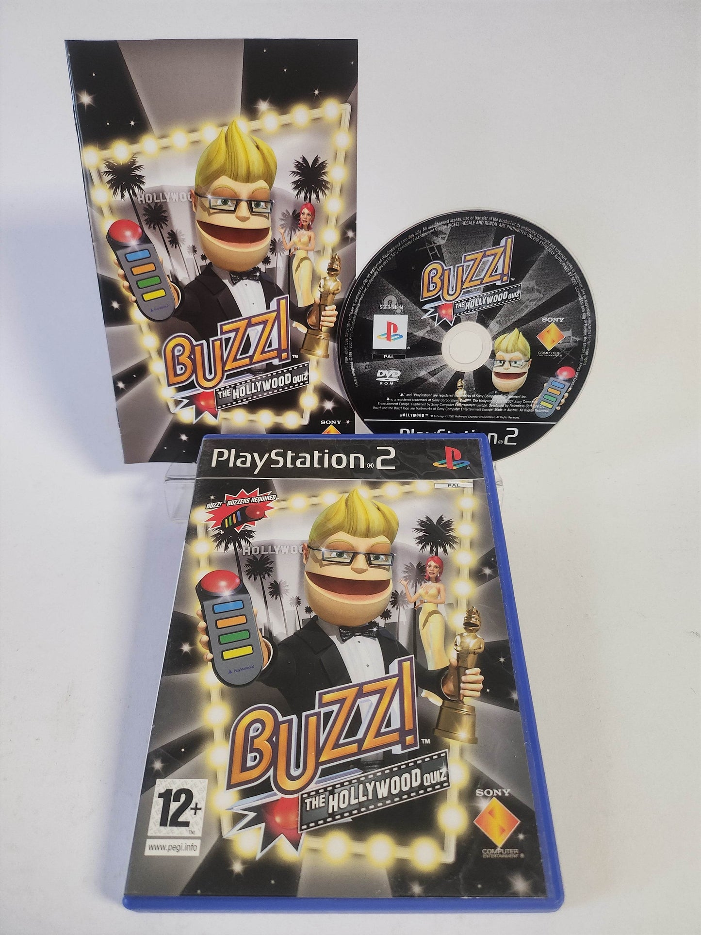 Buzz the Hollywood Quiz Playstation 2 - Feniks Gameshop