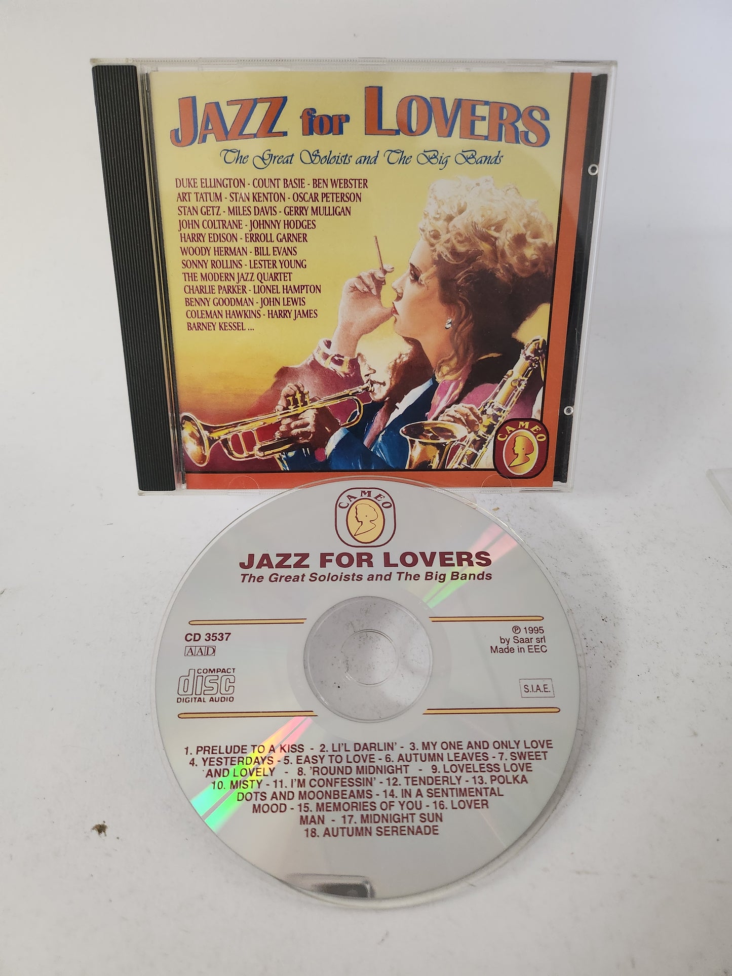Jazz for Lovers: the Great Soloists and the Big Bands CD