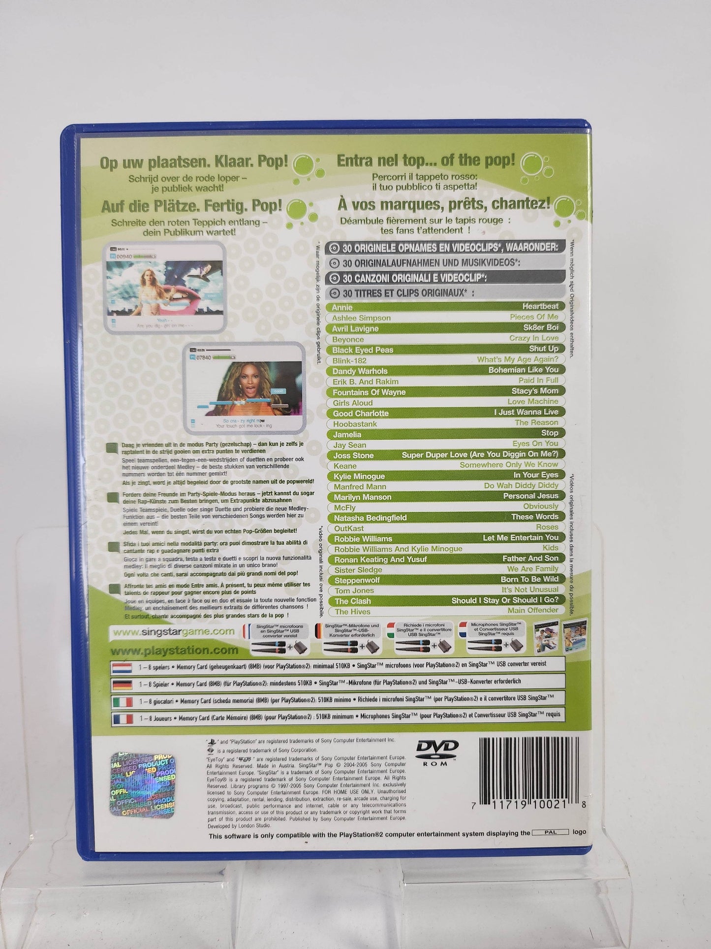 Singstar Pop Playstation 2 - Feniks Gameshop