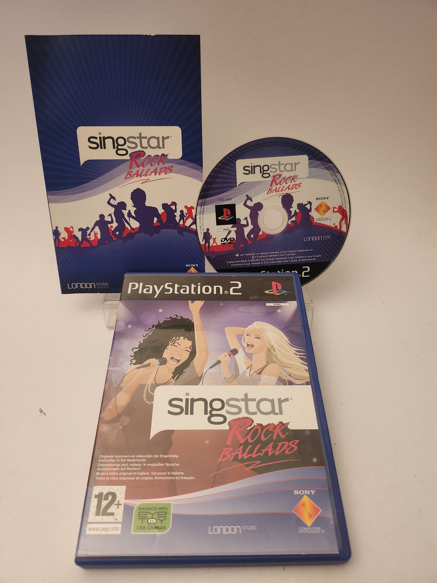 Singstar Rock Ballads Playstation 2