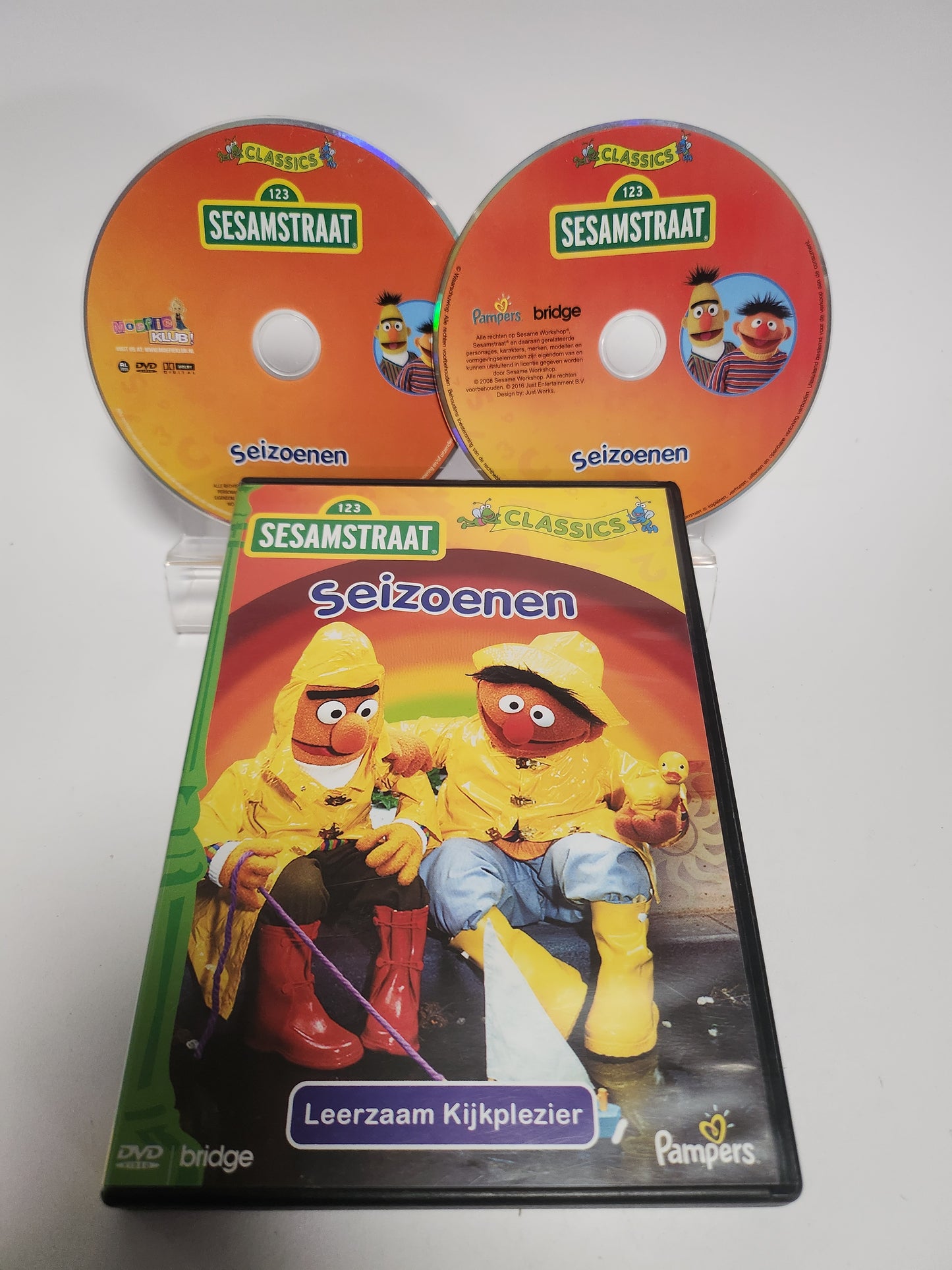 Sesamstraat Seizoenen Dvd Kids