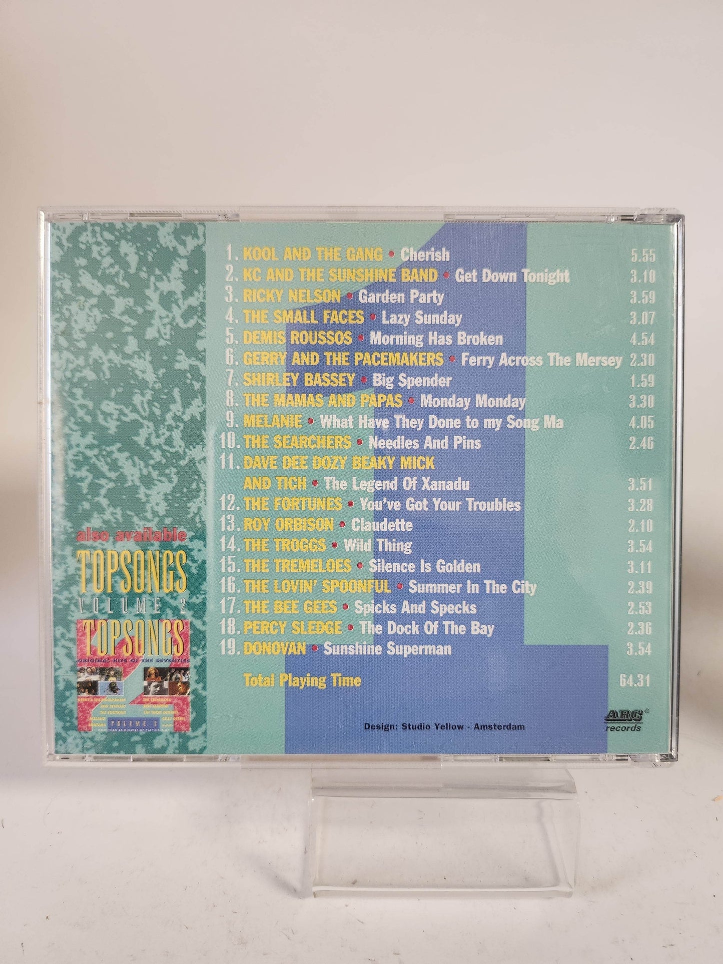 Top Songs: Original Hits of the Seventies CD - Feniks Gameshop