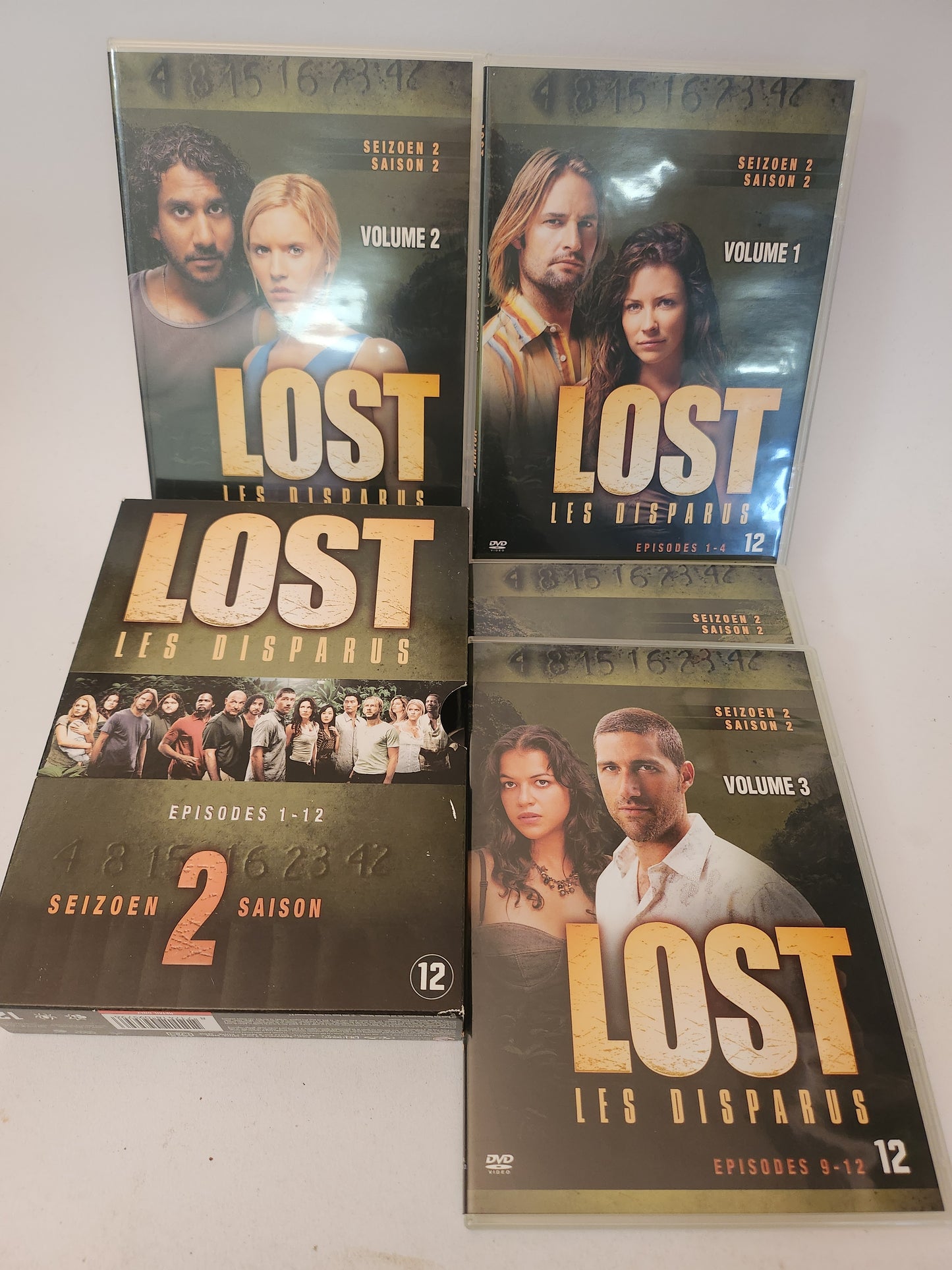 Lost Seizoen 2 Episodes 1 tm 12 Box DVD