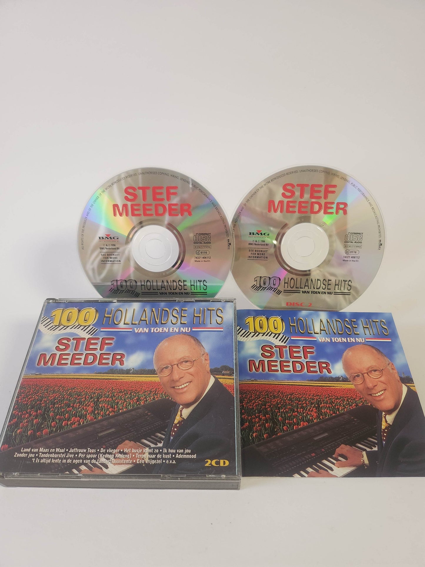 Stef Meeder 100 Hollandse Hits van Toen en Nu CD - Feniks Gameshop