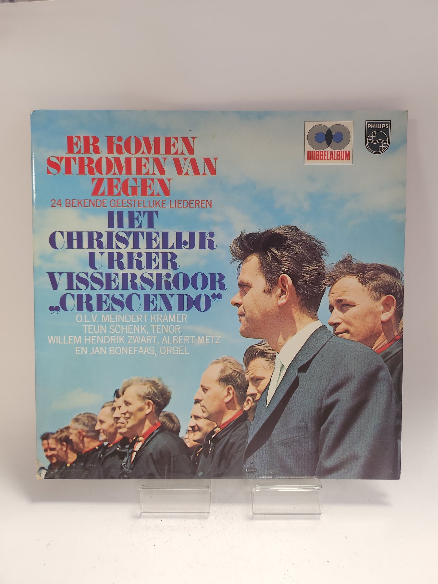 Christelijke Urker Visserskoor "Crescendo": Er Komen Stromen van Zegen LP Vinyl