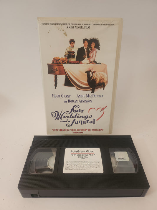 Four Weddings and a Funeral VHS