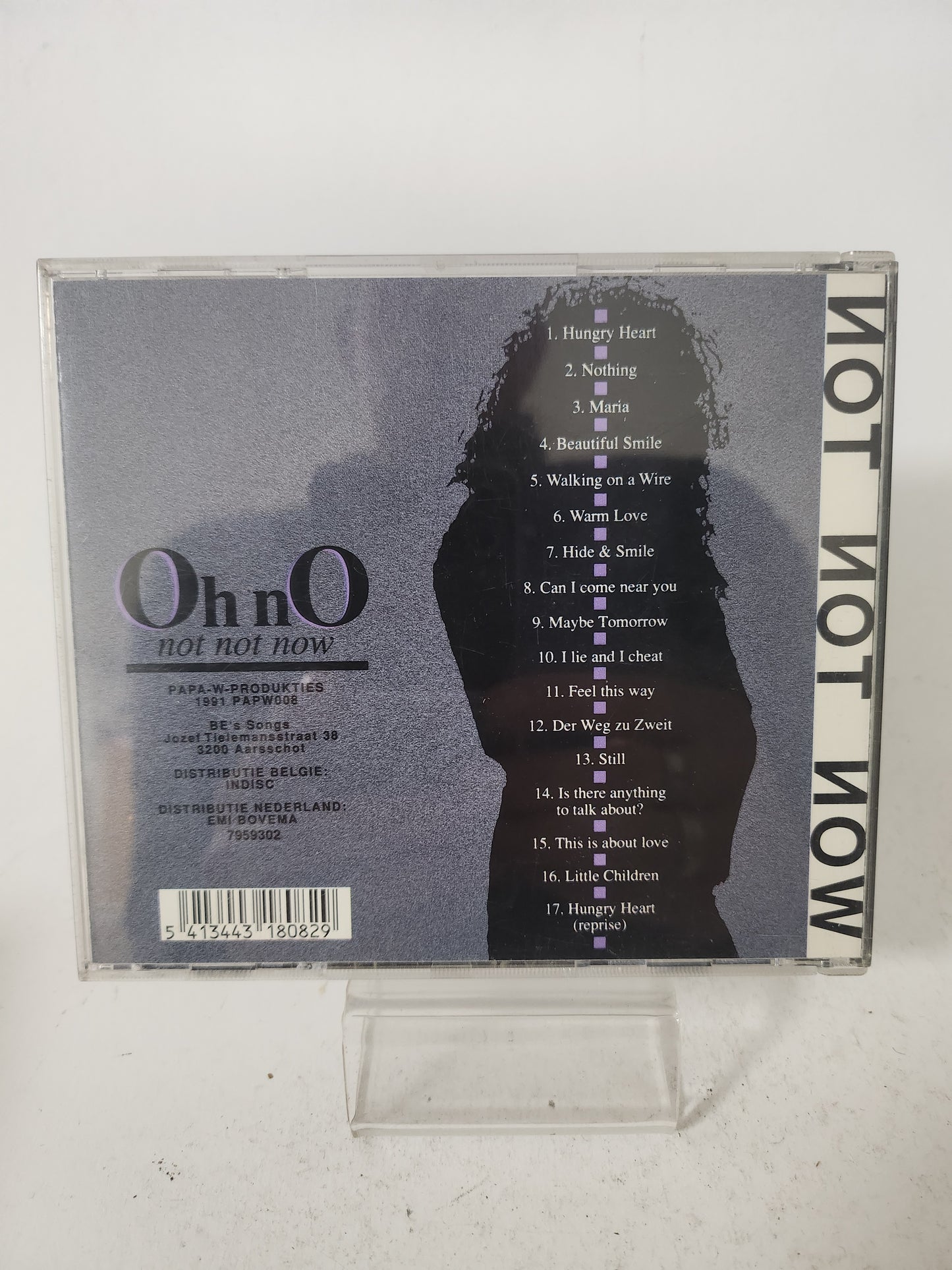 Won Ton Ton: Oh No, Not Not Now CD