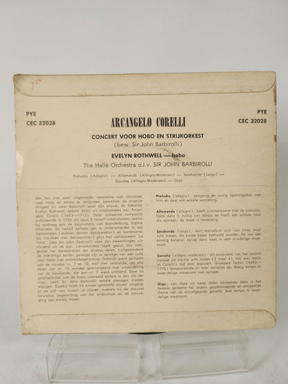 Arcangelo Corelli: Concerto for Oboe and Strings Single Vinyl - Feniks Gameshop