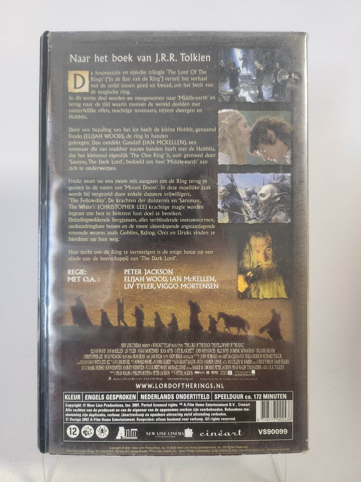 Lord of the Rings the Fellowship of the Ring VHS - Feniks Gameshop
