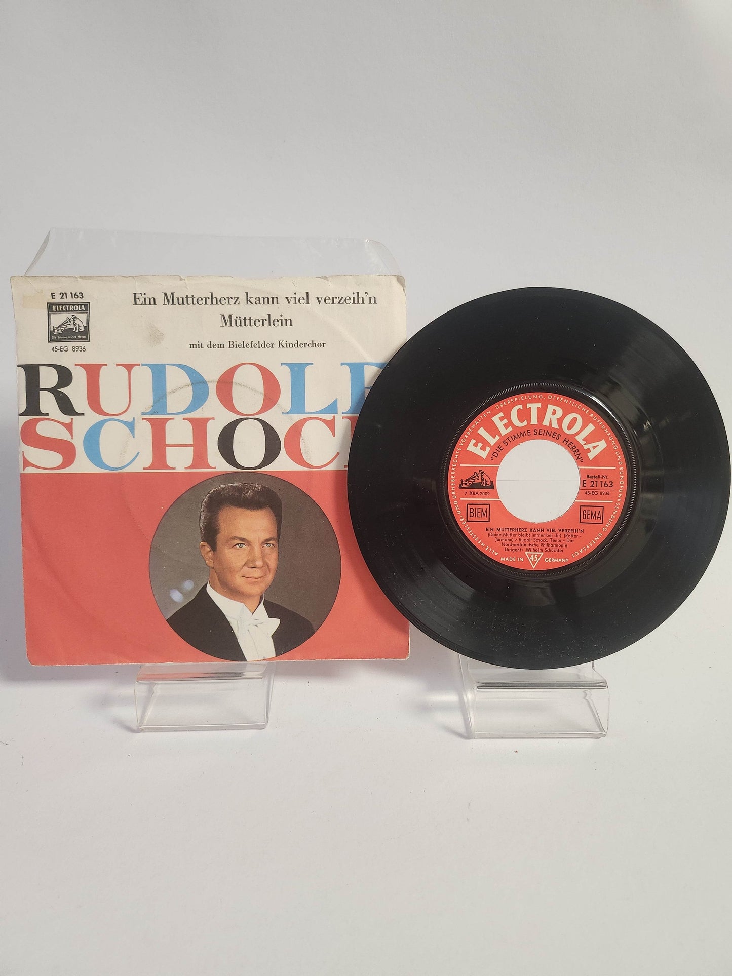Rudolf Schock: Ein Mutterherz kann Viel Verzeih'n Single Vinyl - Feniks Gameshop