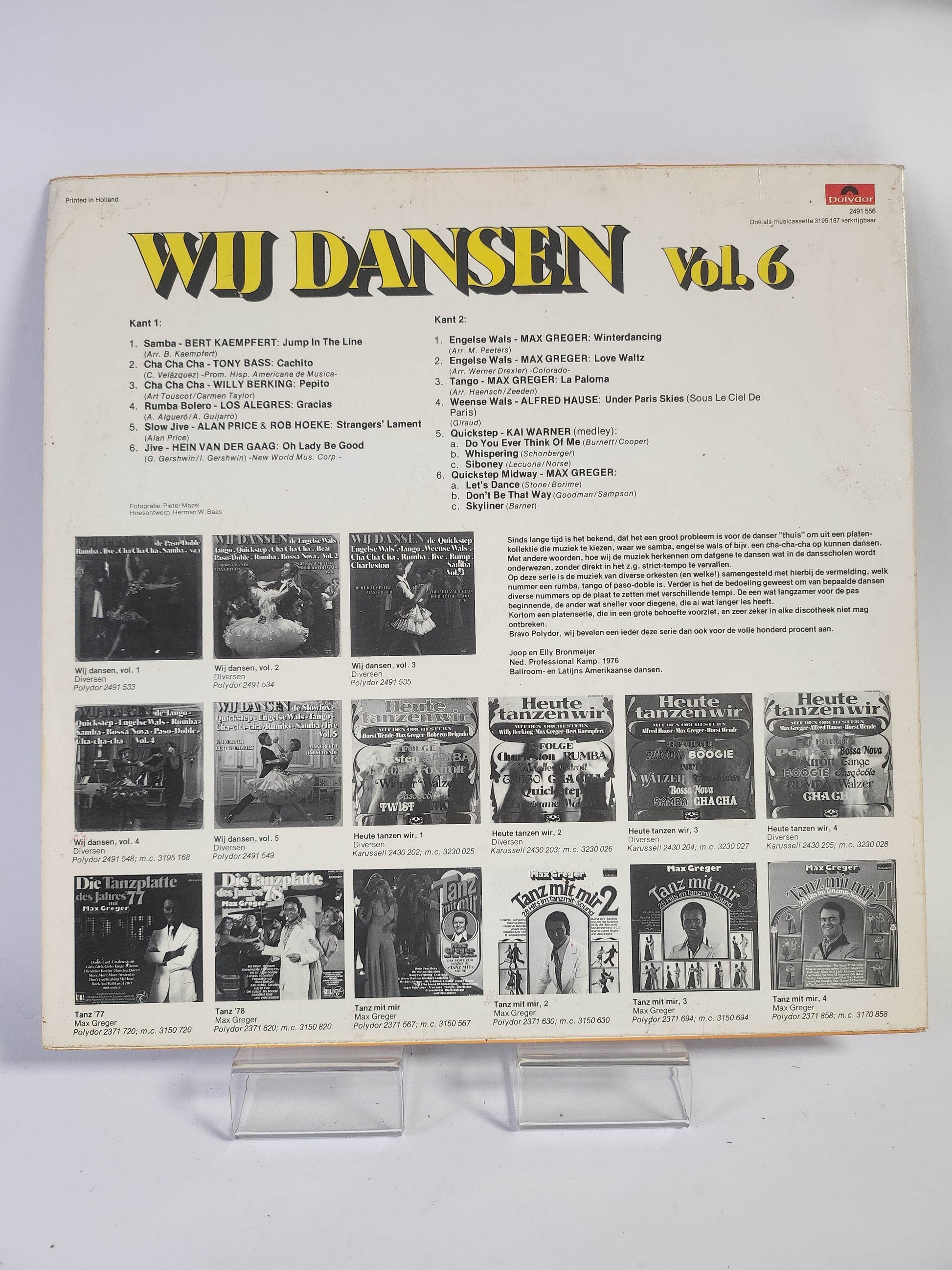 Wij Dansen Vol 6 LP Vinyl - Feniks Gameshop