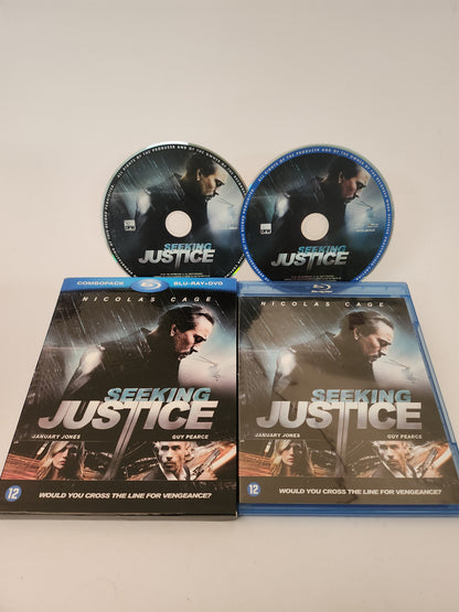 Seeking Justice + Slipcover Blu-Ray