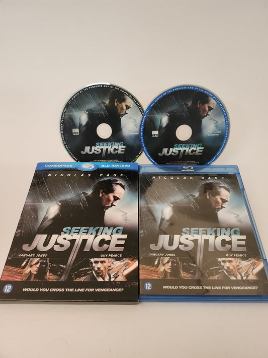 Seeking Justice + Slipcover Blu-Ray