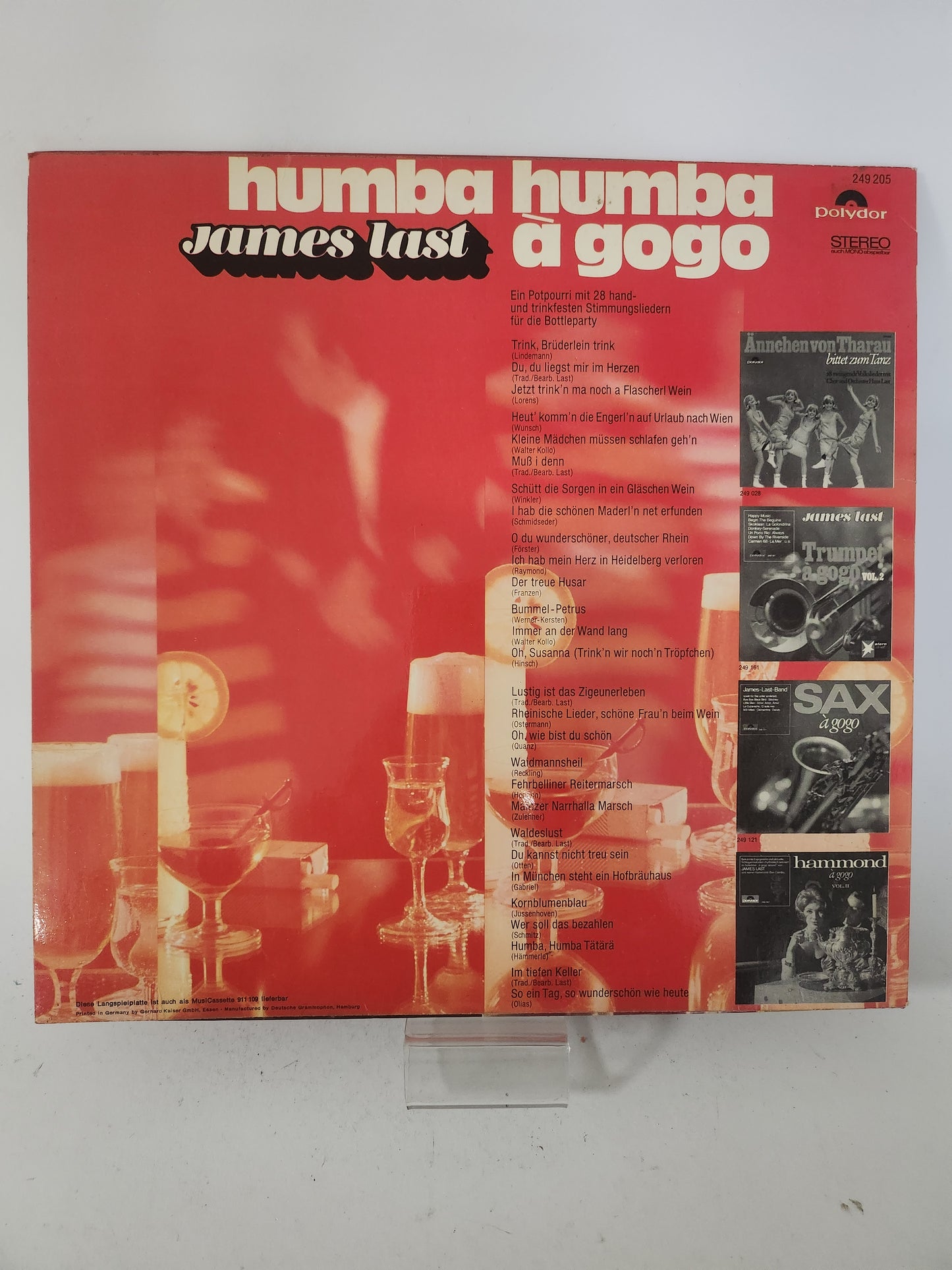 Humba Humba a Gogo: James Last LP Vinyl