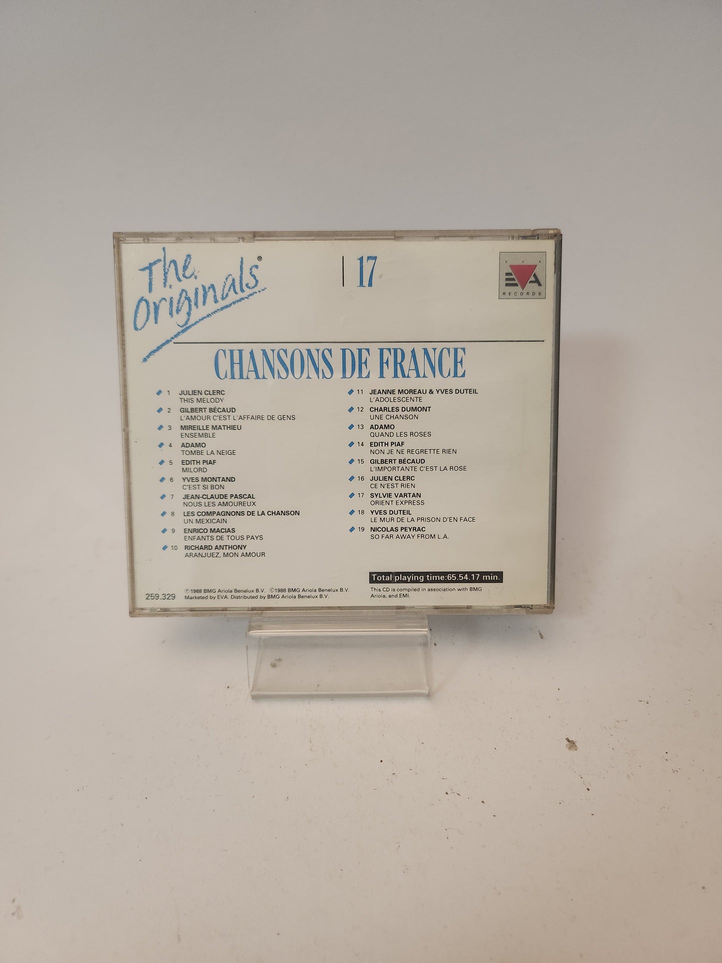 Originals Chansons de France Volume 17 CD