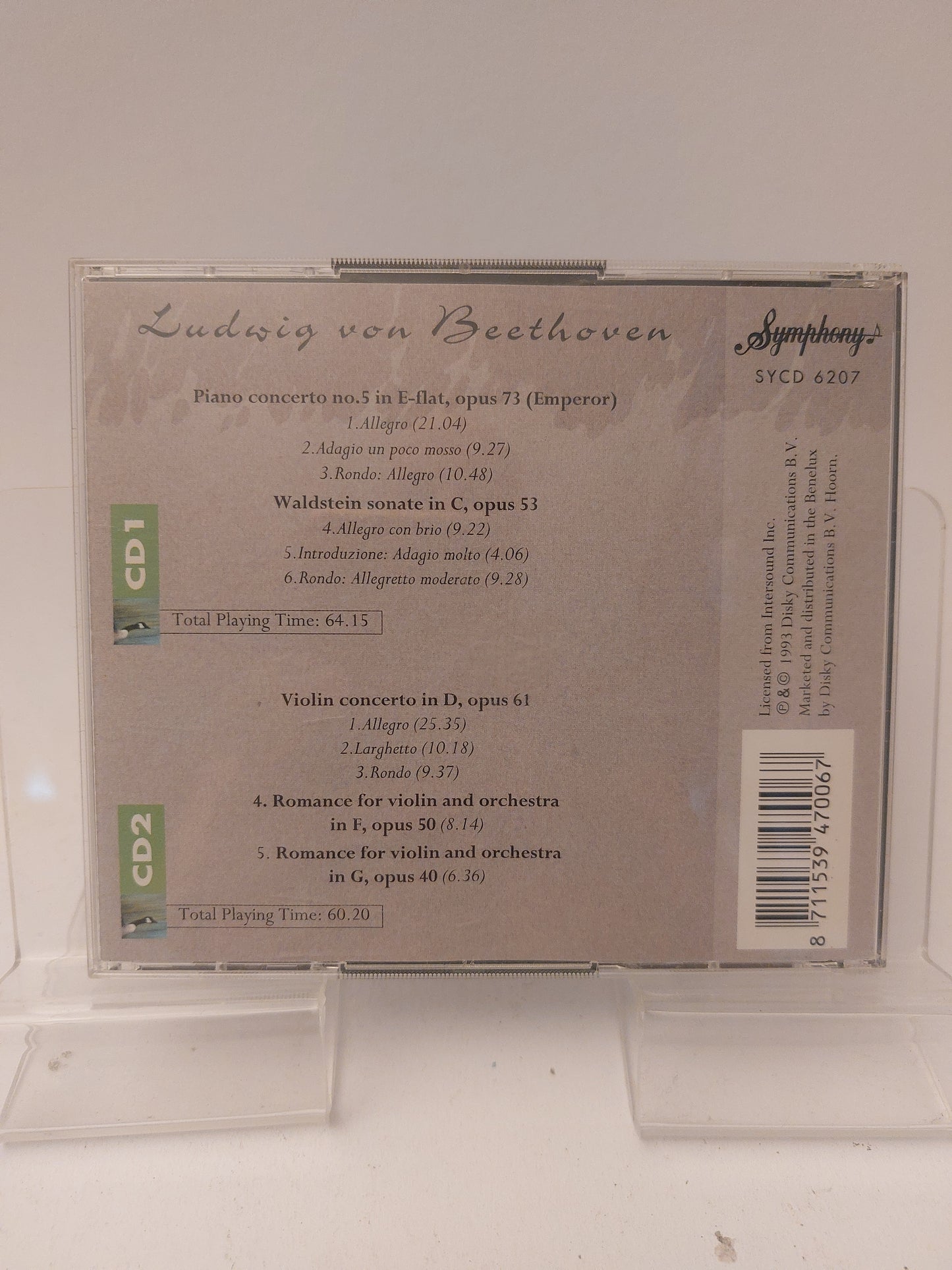 Ludwig von Beethoven CD