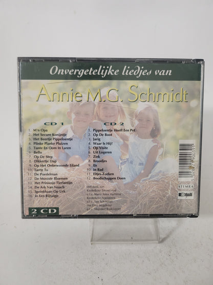 Annie MG Schmidt: Onvergetelijke Liedjes Dubbel CD