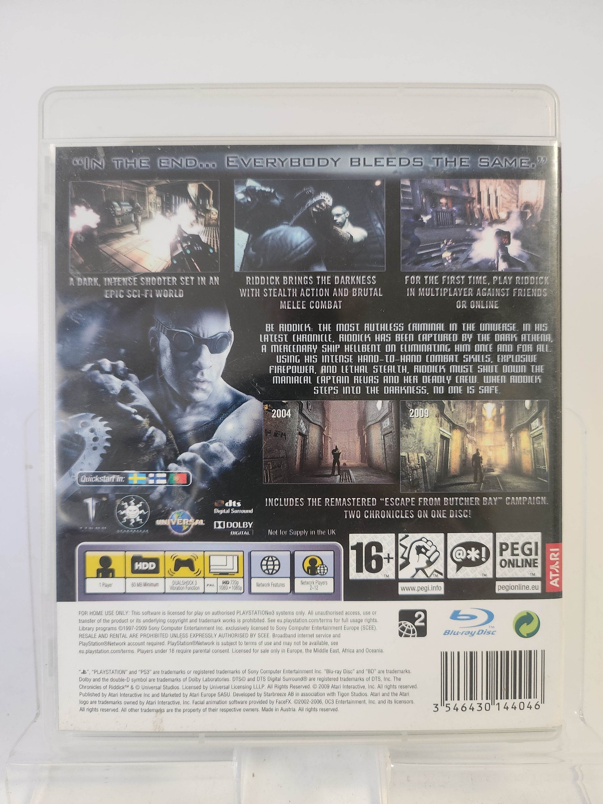 Chronicles of Riddick Assault on Dark Athena PS3 - Feniks Gameshop