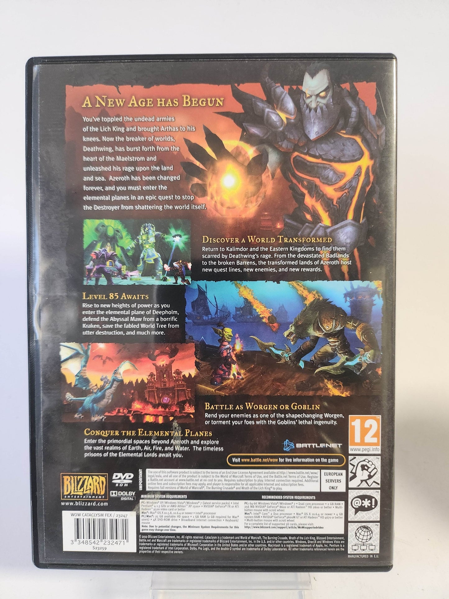 World of Warcraft Cataclysm Expansion Set (No Book) PC - Feniks Gameshop