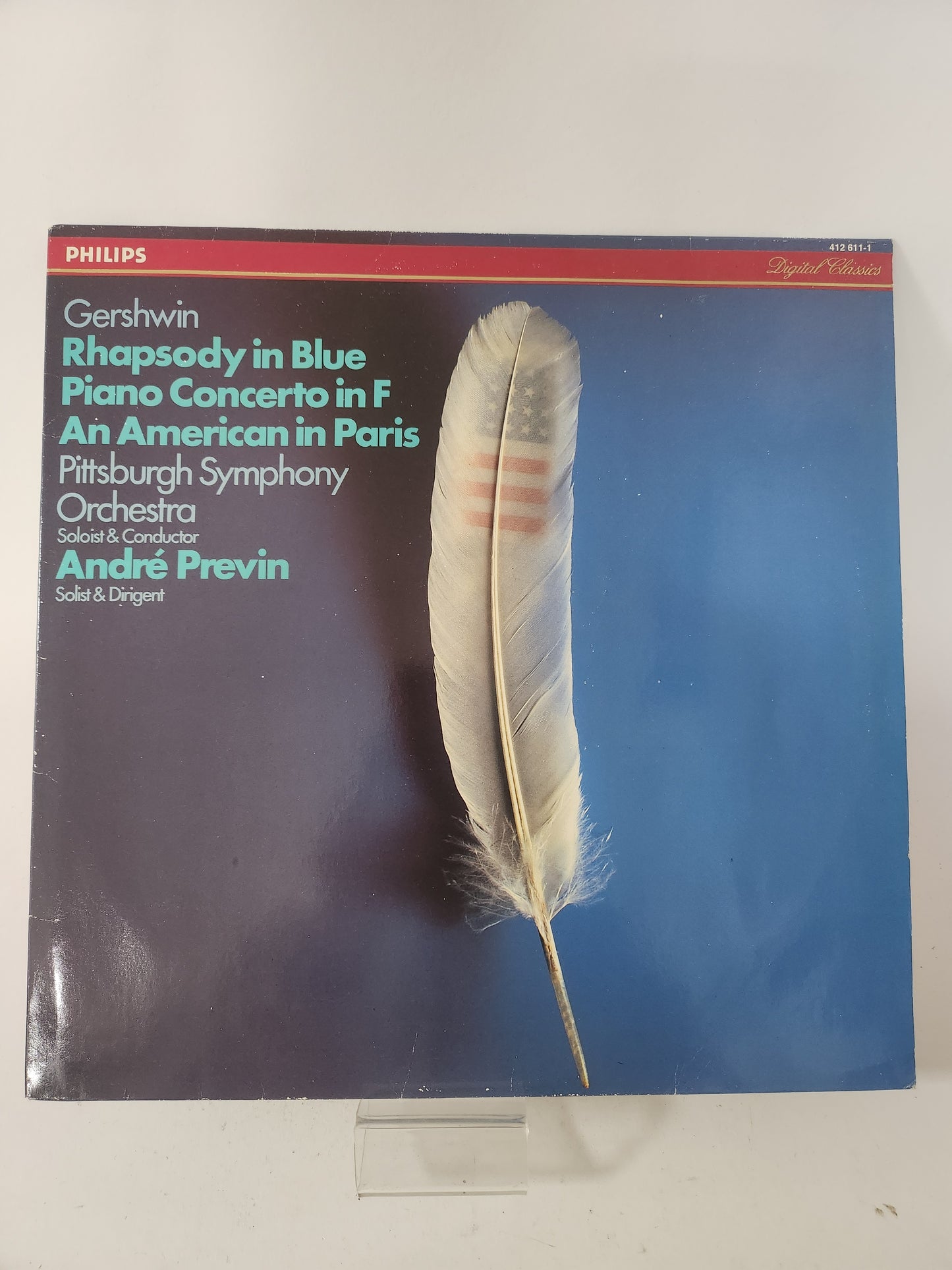 Rhapsody in Blue - Concerto in F - American in Paris LP Vinyl