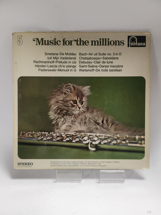Music for the Millions 5 LP Vinyl
