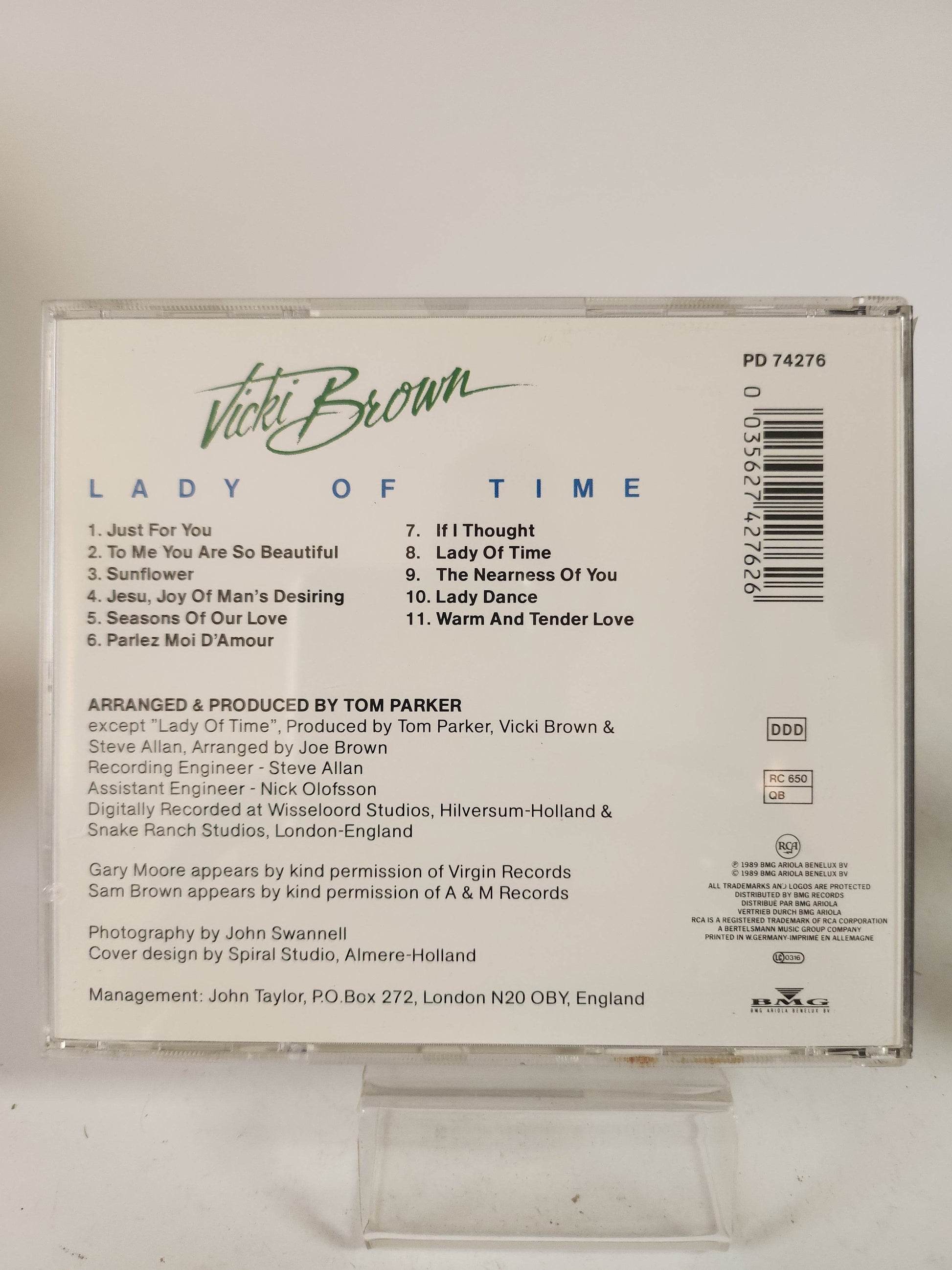 Vicki Brown: Lady of Time CD - Feniks Gameshop