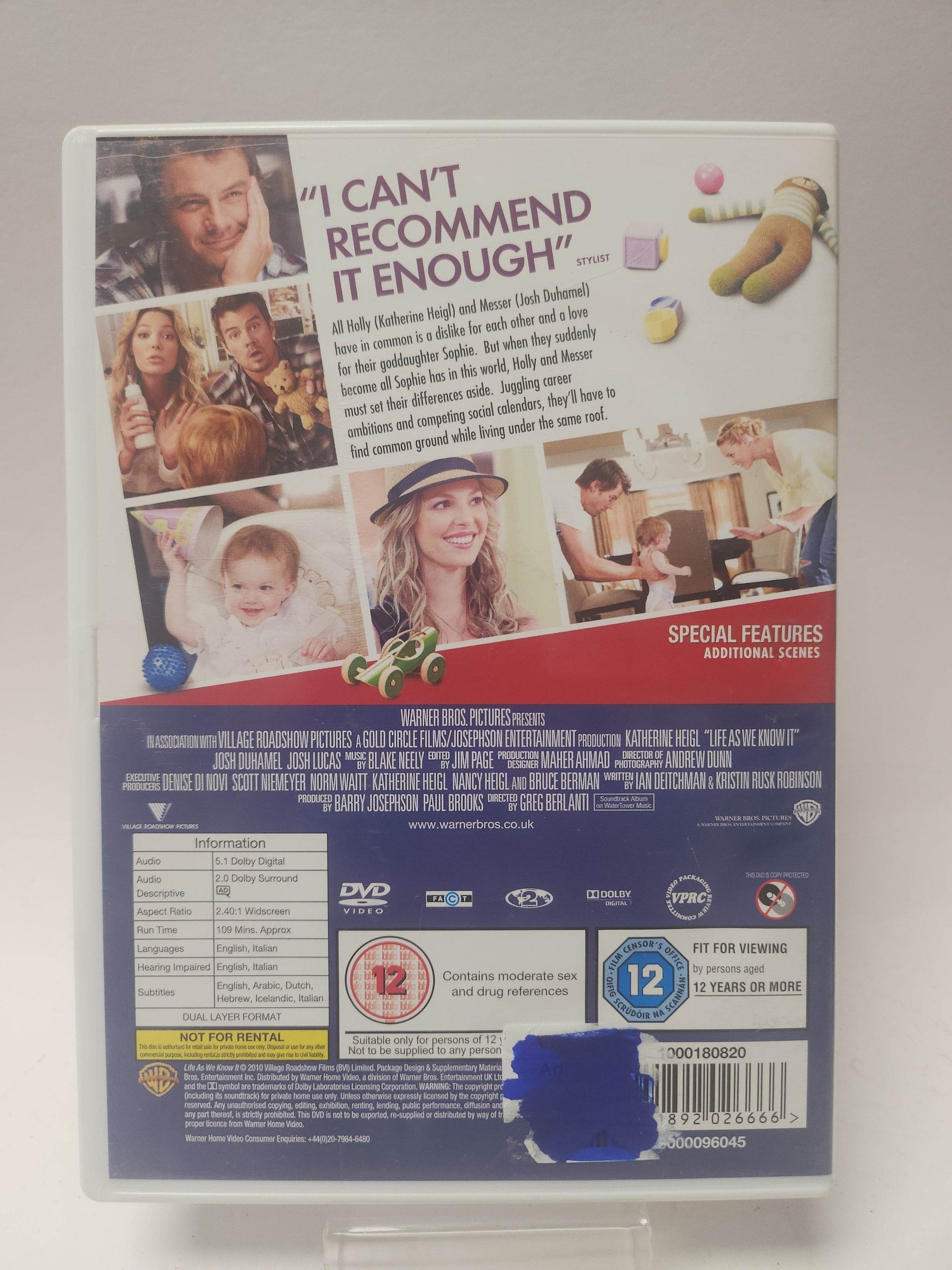 Life as We Know It DVD - Feniks Gameshop