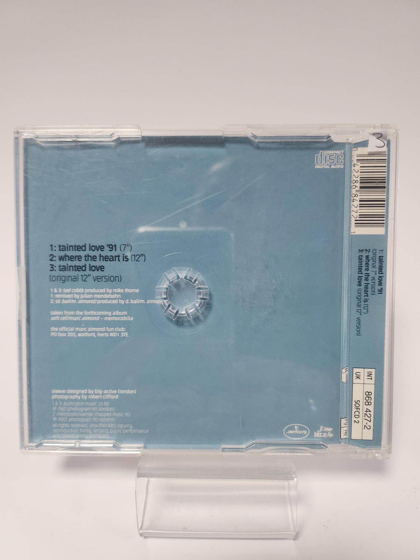 Marc Almond: Tainted Love CD Single