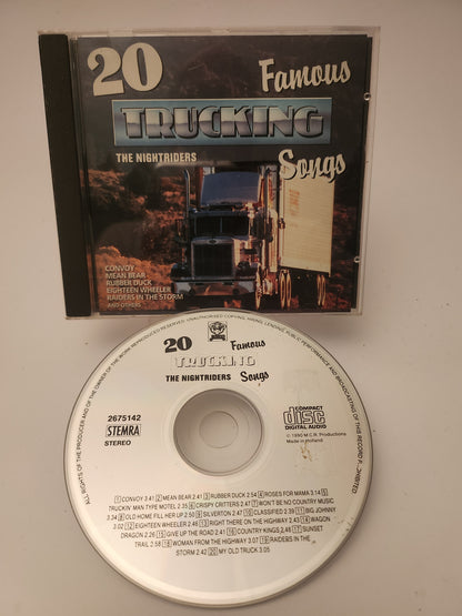 Nightriders: 20 Famous Trucking Songs CD