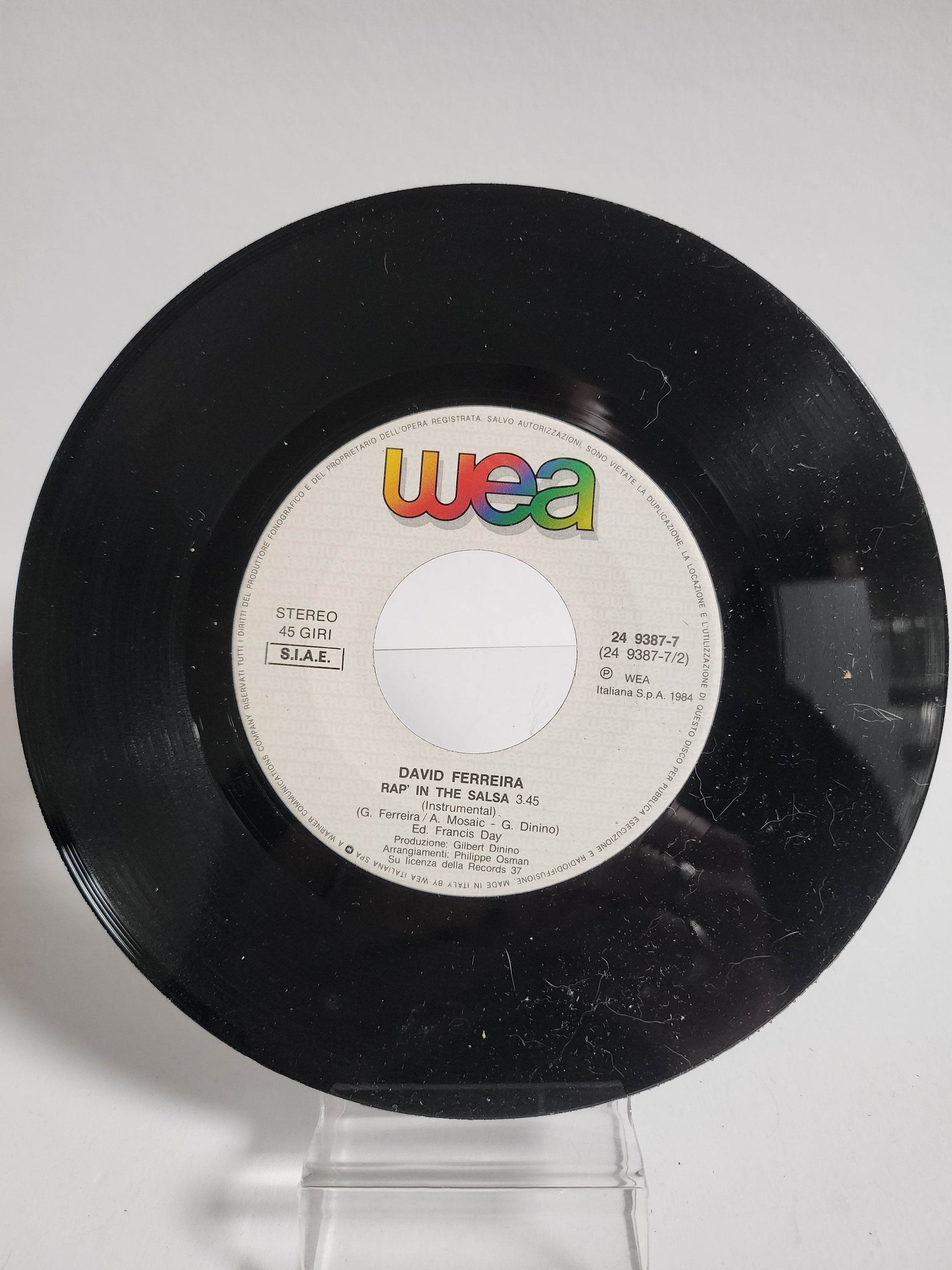 David Ferreira: Rap'in the Salsa Single Vinyl - Feniks Gameshop