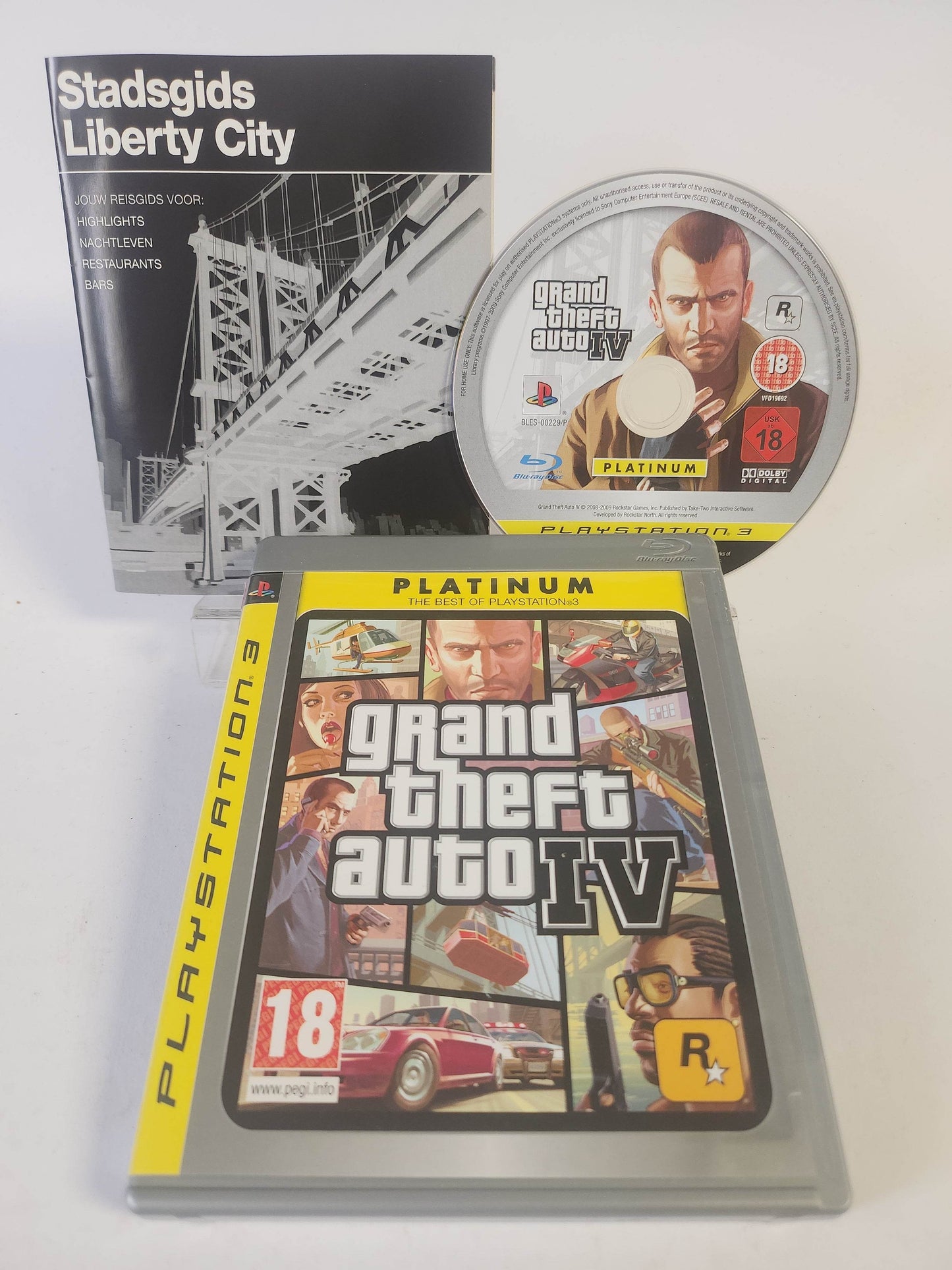Grand Theft Auto IV Platinum (No Map) PlayStation 3 - Feniks Gameshop