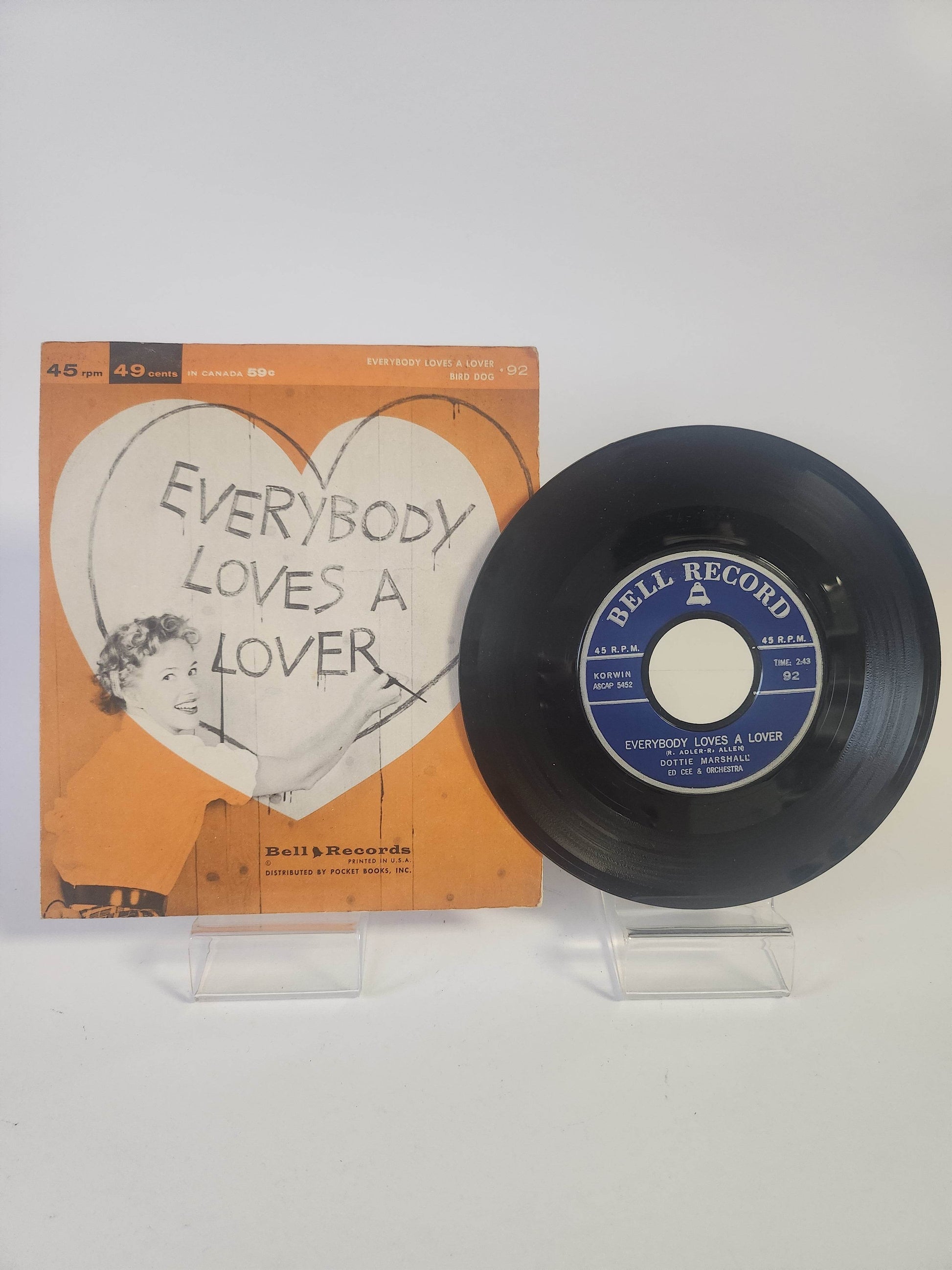 Bell Records No 92 Single Vinyl - Feniks Gameshop