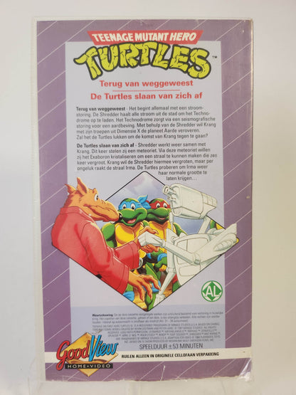 Turtles: Terug van Weggeweest & de Turtles Slaan van Zich af VHS Kids - Feniks Gameshop