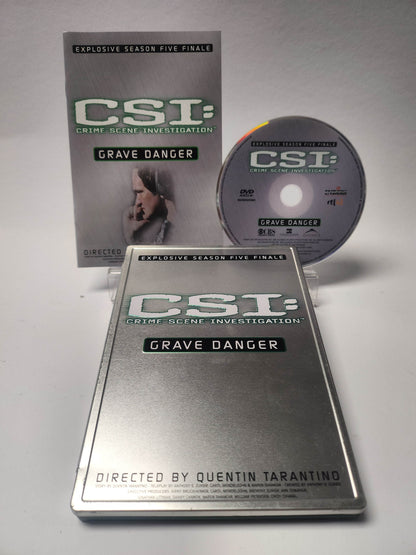 CSI Crime Scene Investigation Grave Danger Steelcase DVD - Feniks Gameshop