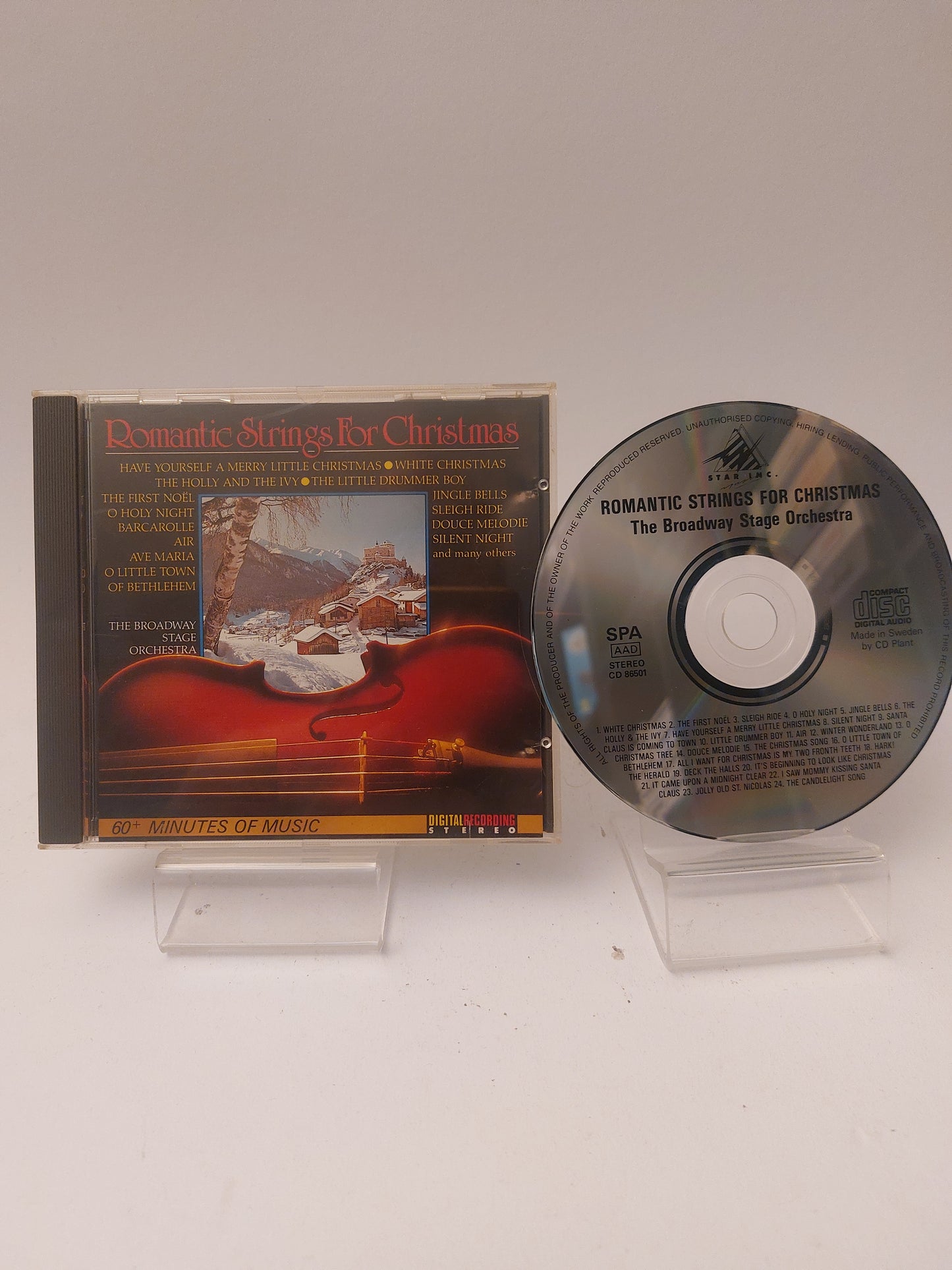 Romantic Strings for Christmas: the Broadway Stage Orchestra CD