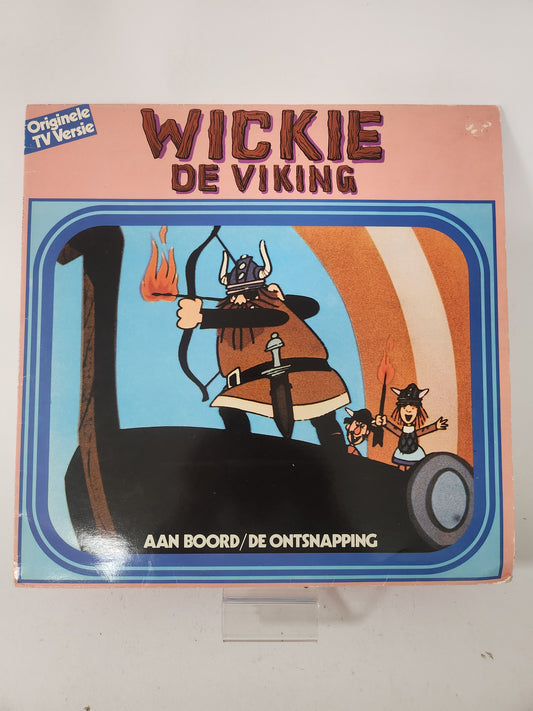 Aan Boord/ De Ontsnapping: Wickie de Viking LP Vinyl