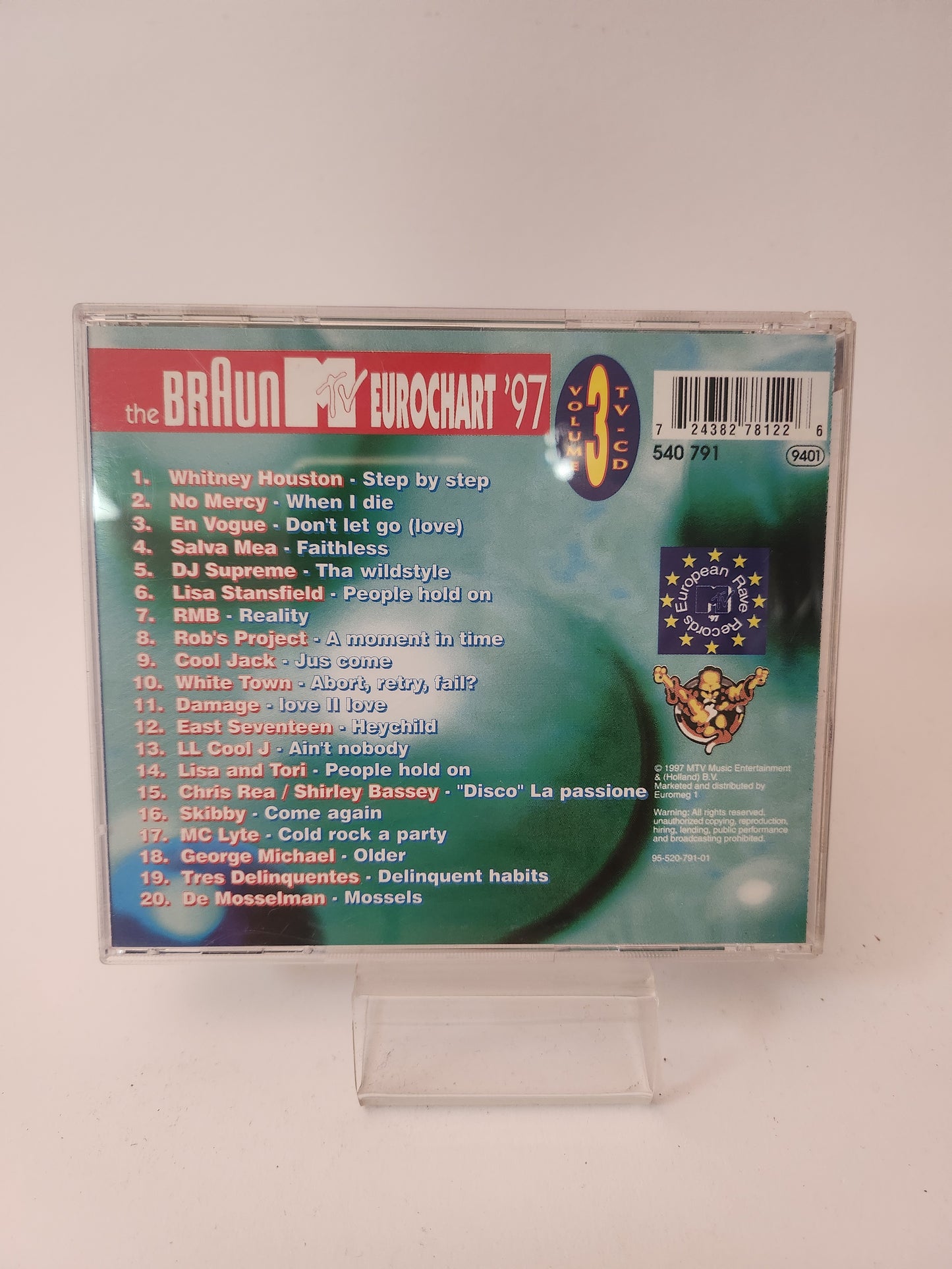 MTV Eurochart '97 Volume 3 CD