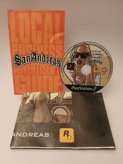 Grand Theft Auto San Andreas Playstation 2