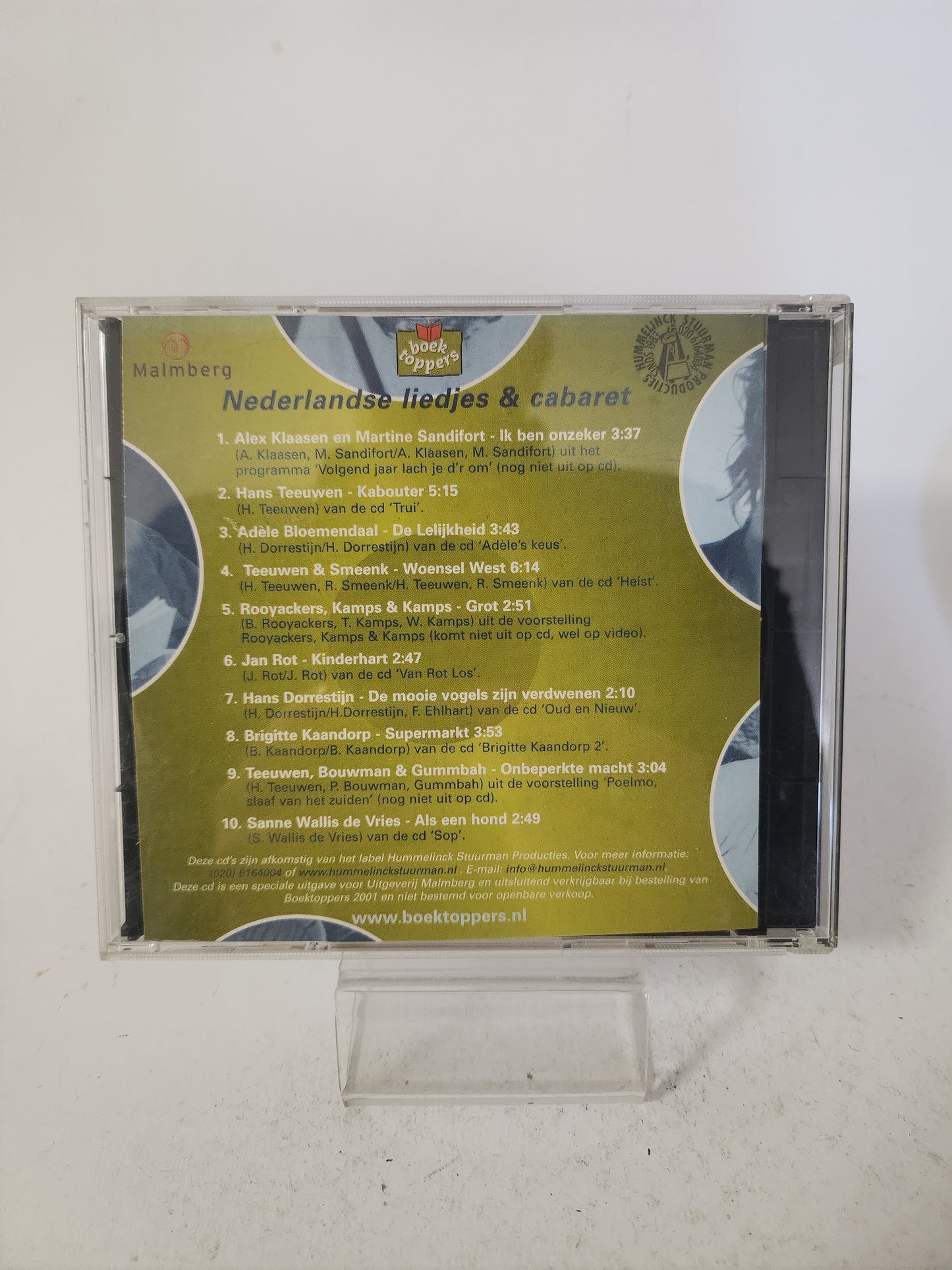Nederlandse Liedjes & Cabaret CD