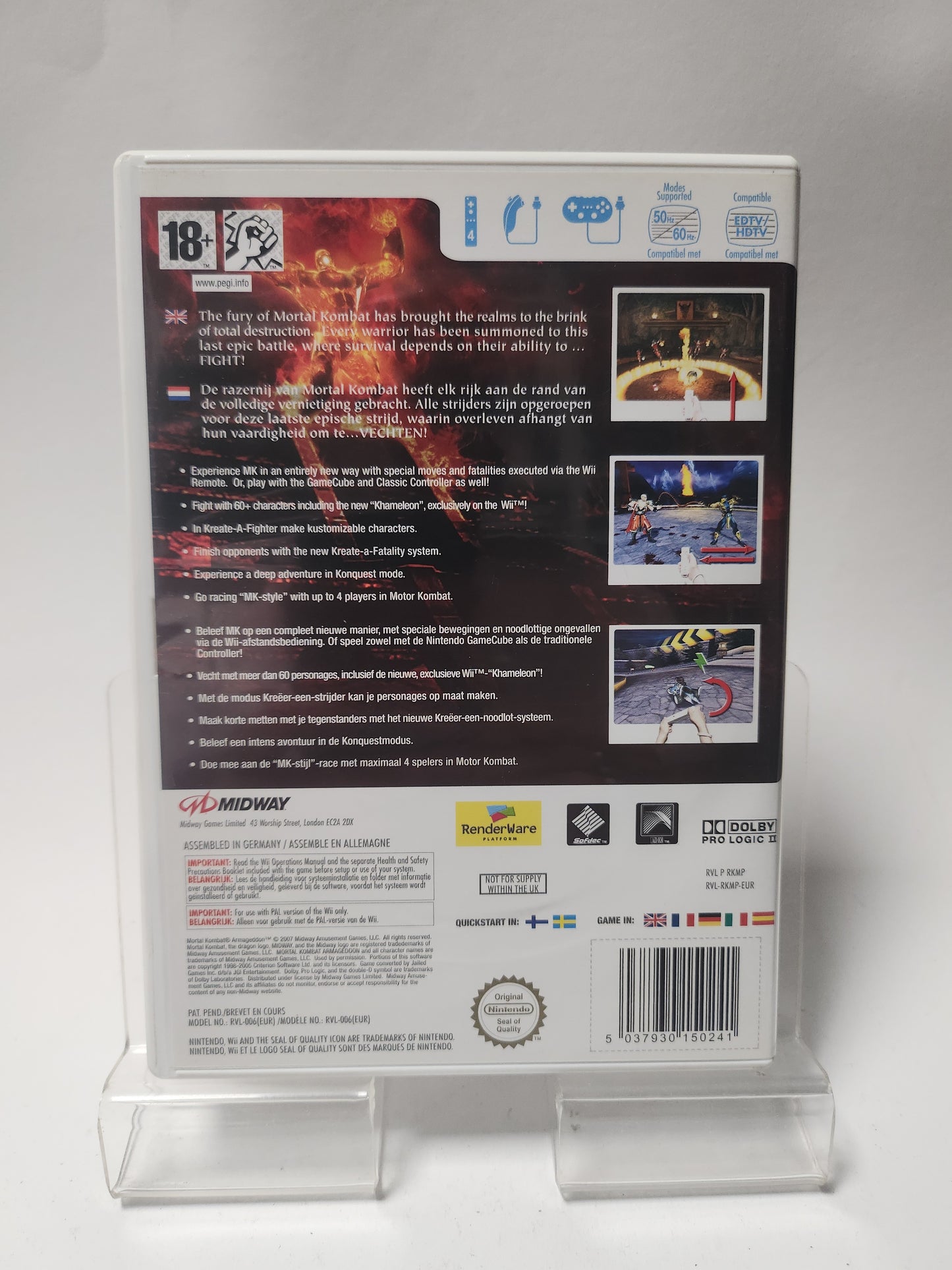 Mortal Kombat Armageddon Nintendo Wii