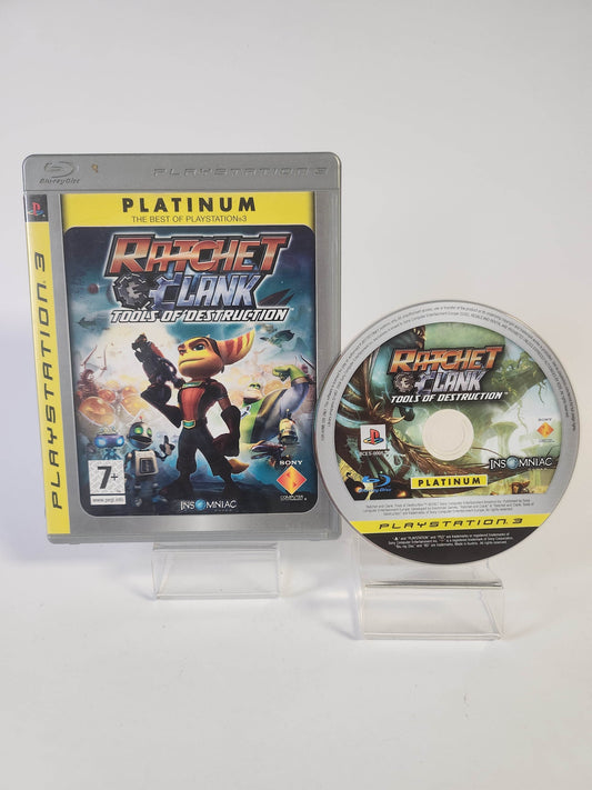 Ratchet & Clank Tools of Destruction Platinum (No Book) PlayStation 3 - Feniks Gameshop