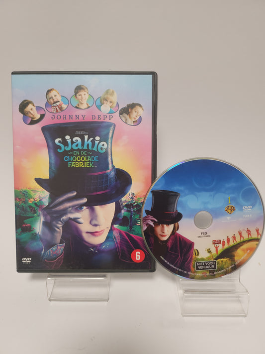 Sjakie en de Chocoladefabriek DVD Kids