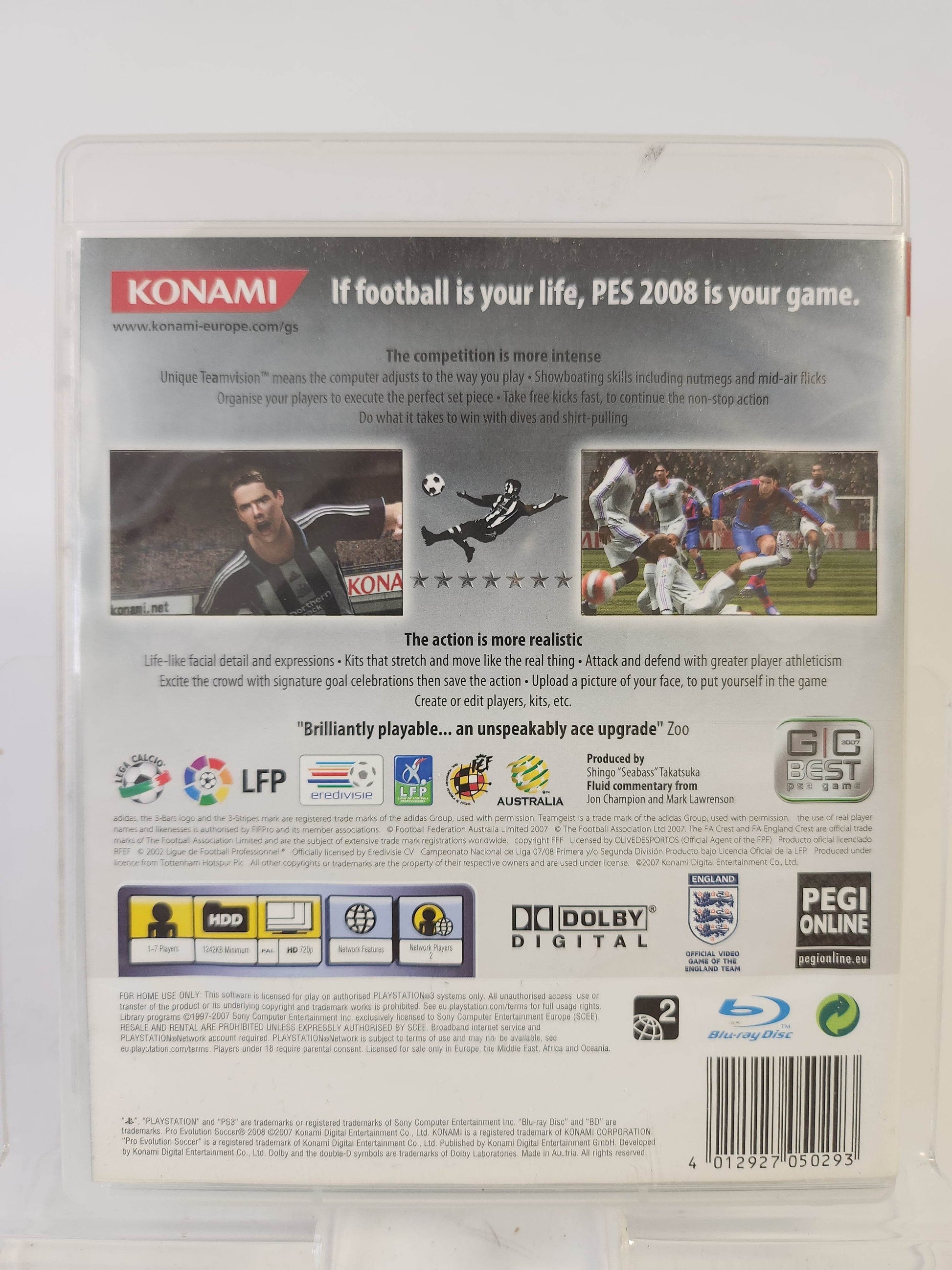 Pro Evolution Soccer 2008 Playstation 3 - Feniks Gameshop