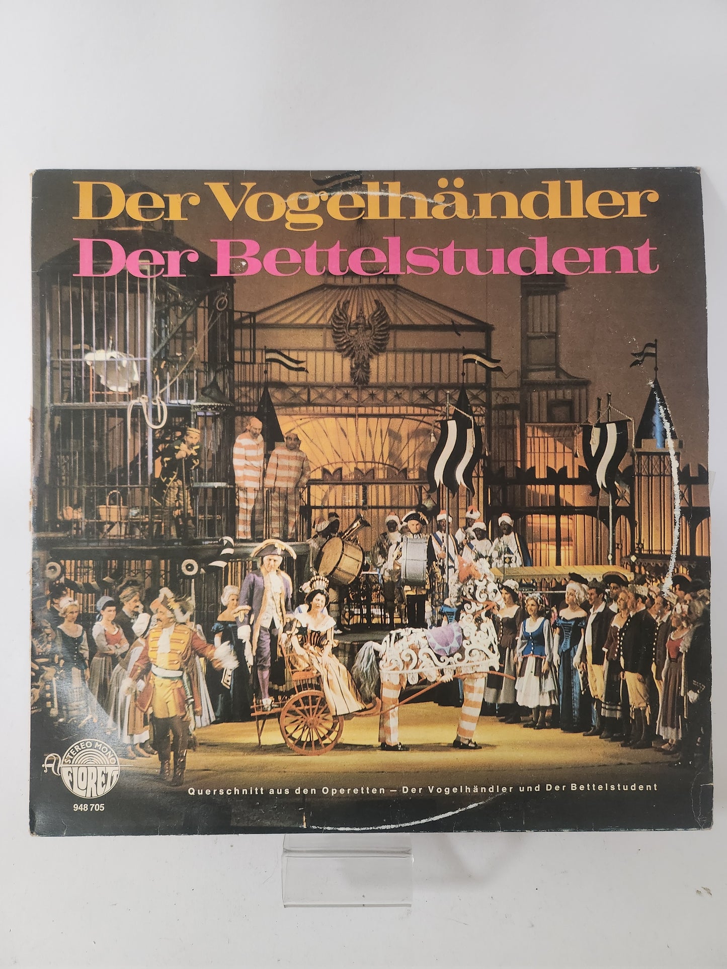 Vogelhändler und der Bettelstudent LP Vinyl