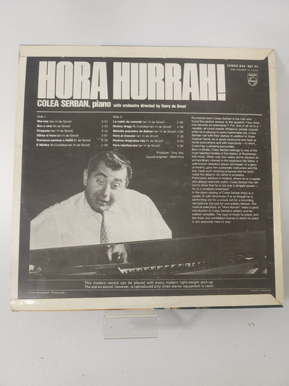 Hora Hurrah! Colea Serban LP Vinyl