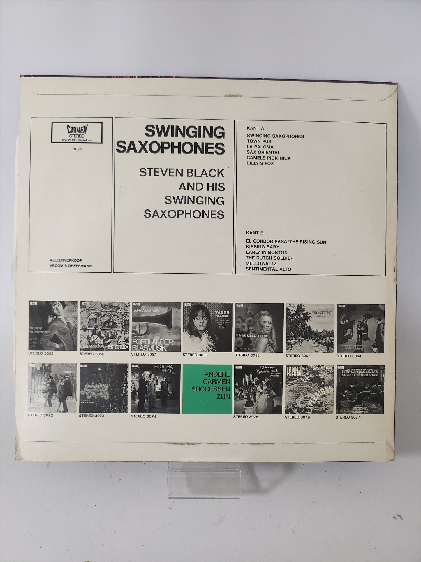 Swinging Saxophones LP Vinyl