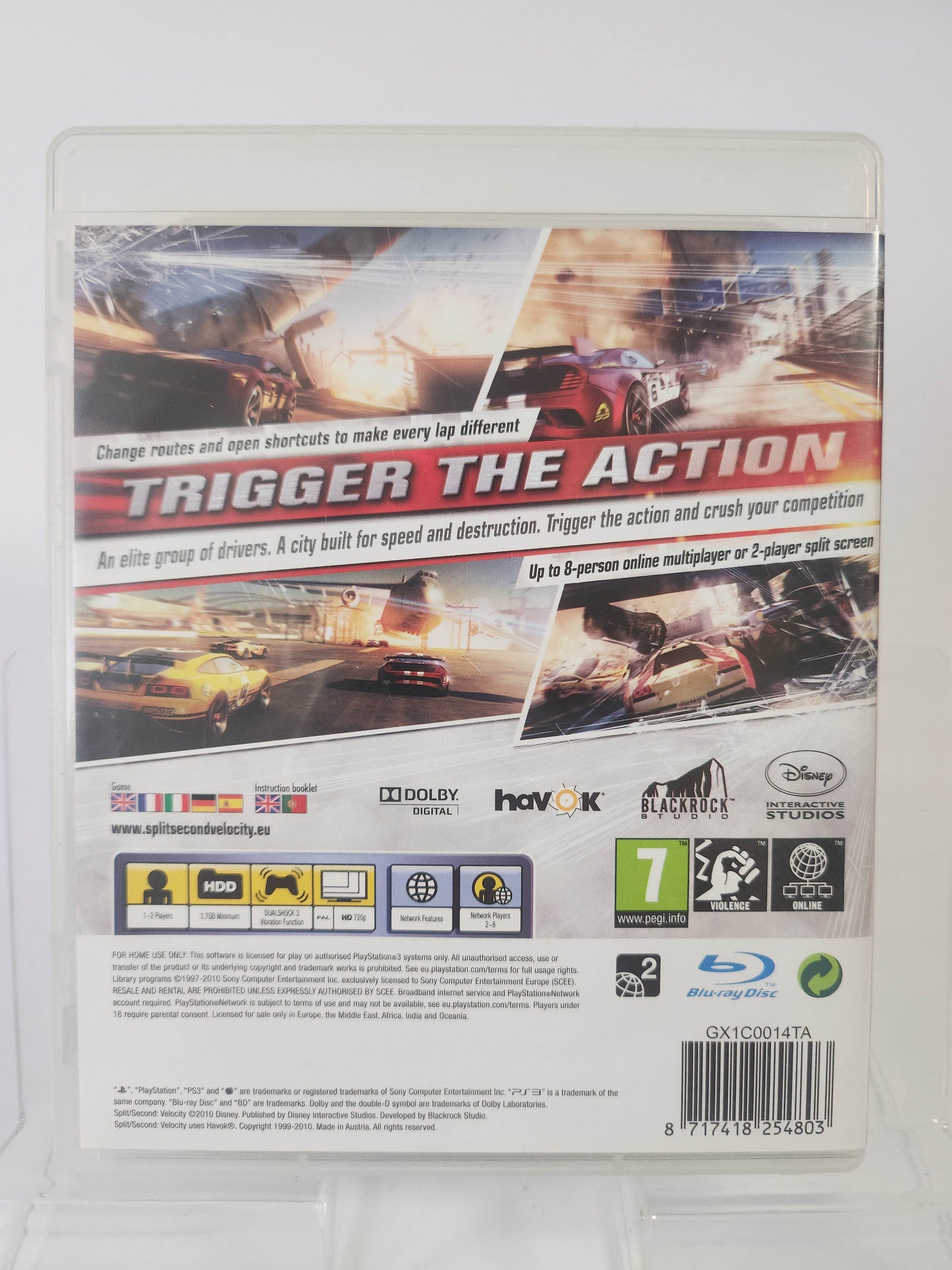 Split Second Velocity Playstation 3 - Feniks Gameshop