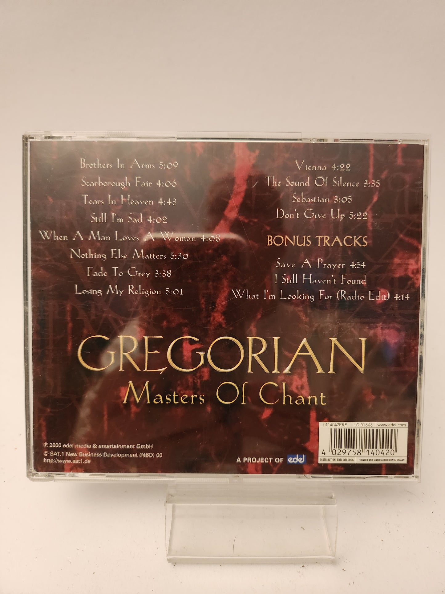 Gregorian Masters of Chant CD
