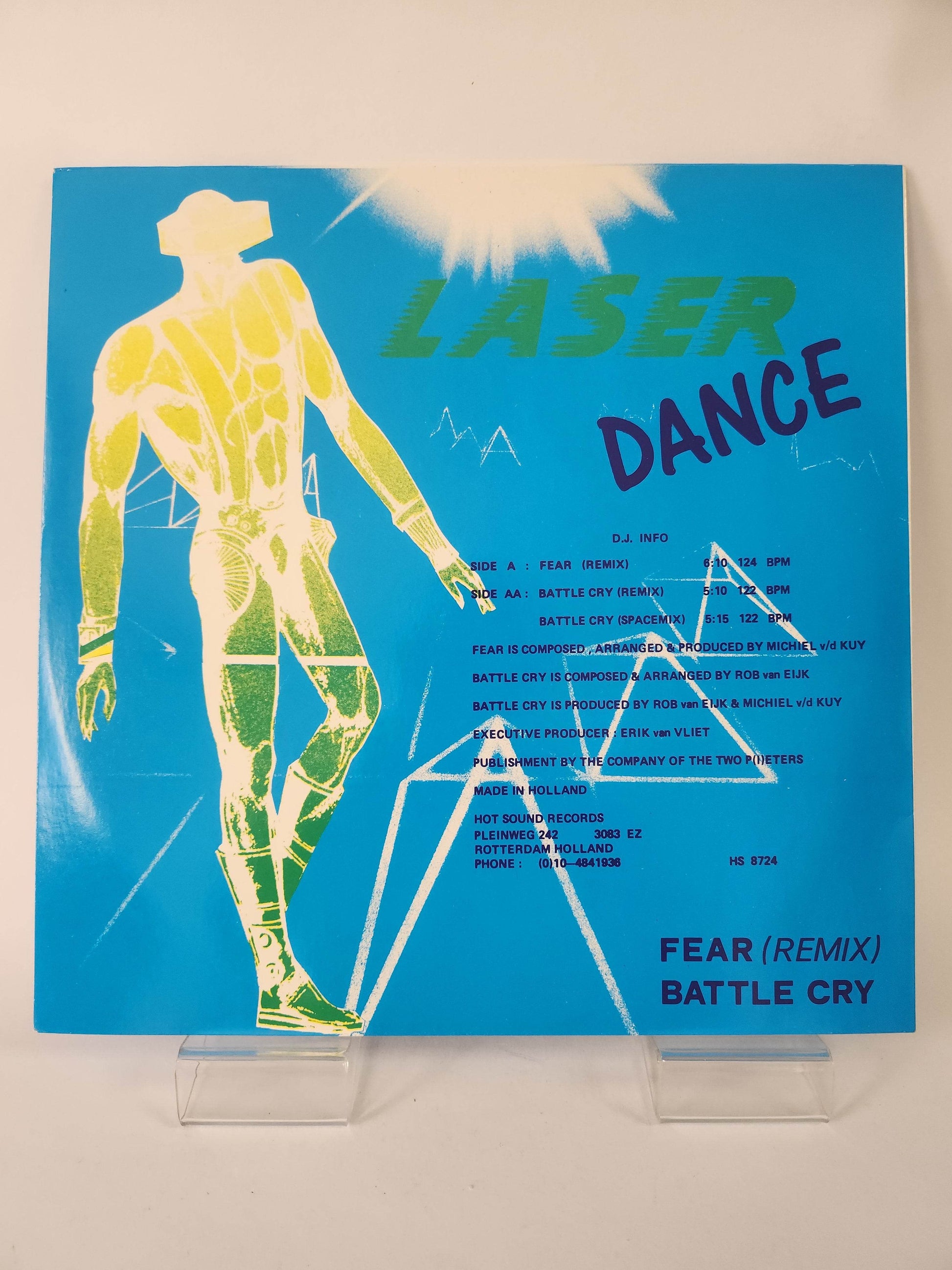 Laser Dance: Fear (Remix) LP Vinyl - Feniks Gameshop