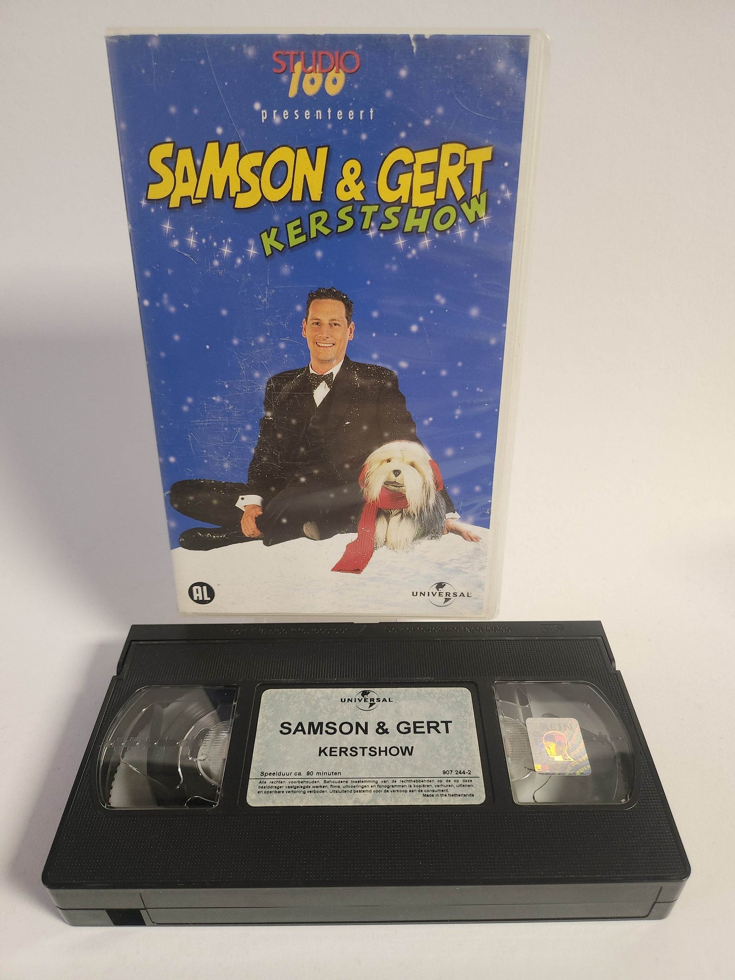 Samson & Gert Kerstshow VHS - Feniks Gameshop